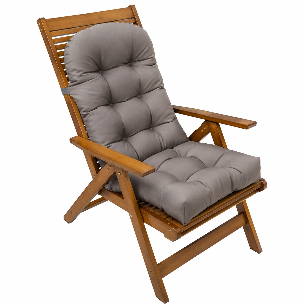 Cojín Exterior Impermeable con Acolchado, Plegable para Patios y Jardines