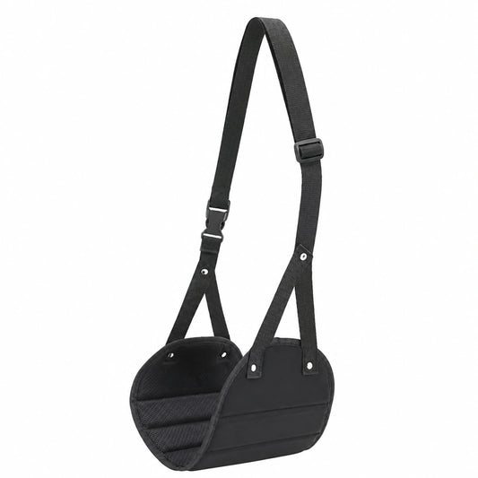 Reposapiés ergonómico portátil para coche y oficina, 41x20cm, soporte para piernas