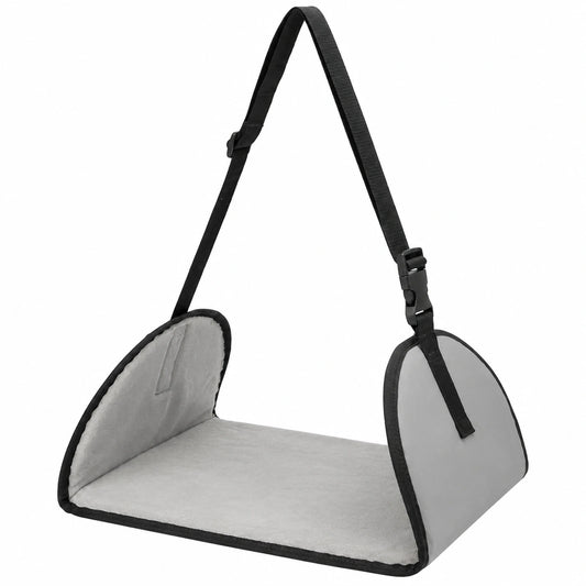 Reposapiés colgante ajustable para avión y oficina, soporte ergonómico de viaje