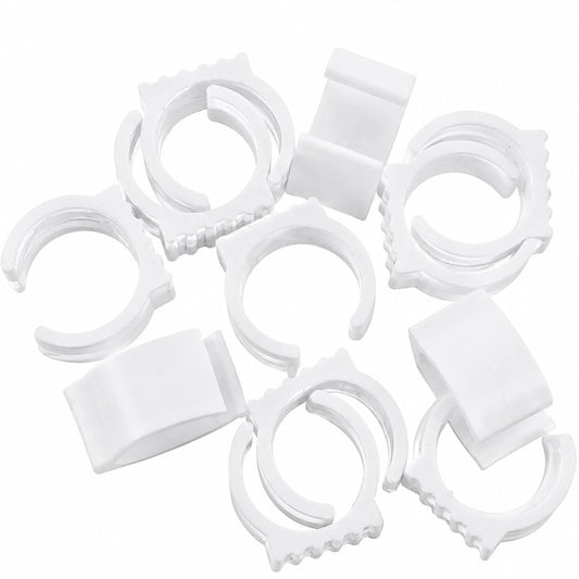 Juego de 20 Almohadillas Antideslizantes para Soporte de Hamaca, Compatibles con Tubos de 38-42 mm